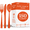 Orange, variant on 150 Pack Plastic Silverware Heavy Duty, Orange Disposable Cutlery, 50 Spoons, 50 Forks, 50 Knives, Plastic Utensils Set for Home Office School Party Picnics Weddings & More - SparkSettings