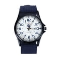thumbnail image 1 of Montre Quartz Extérieure Poignet Acier Inoxydable Sport Homme Analogique Date Montre Homme, 1 of 6