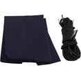 thumbnail image 1 of Chair Replacement Fabric, Anti-Gravity Lounge Chair Fabric (Navy Blue) with Rope, Chair Accessories, Elastic Stretch Patio Lounge Chair, 1 of 5