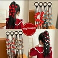 thumbnail image 4 of Braids Ponytail For Women Elastic Twist Braid Rope Band Rubber X4E7, 4 of 9