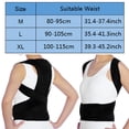 thumbnail image 2 of Posture Corrector for Women & Men  Adjustable Shoulder Back Brace for Slouching & Hunching  Black Invisible Back Support for Back Pain Relief, 2 of 8
