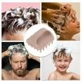 thumbnail image 6 of Unique Bargains 1 Pc Square Hair Shampoo Brush for Head Massage 3.35"x2.76"x2.44" Skin Color, 6 of 6