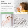 thumbnail image 4 of Joey and Joan Pack and Play Fitted Bows Chevron Sheet for Graco, Pink, 2 Count, 4 of 4