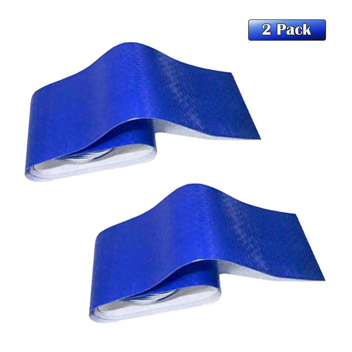 2 Pack Heavy Duty Extra Wide Poly Tarp Tape 3" wide x 108' by BAC Industries 