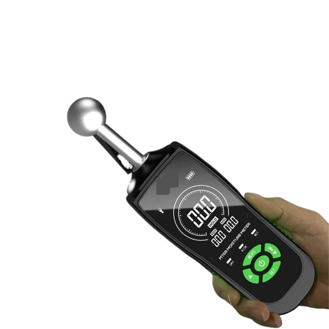 Digital Pinless Moisture Meter Detector 5-40mm Depth Non-Invasive Moisture Meter For Walls Firewood Drywall Concrete
