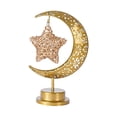 thumbnail image 1 of Eid Moon Light Decoraciones Mubarak Night Light para Festival Family Indoor Window Estrella Zulema Luz nocturna EID Mubarak, 1 of 6