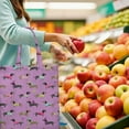thumbnail image 6 of Whimsical Dog Canvas Tote – Playful Puppy and Tail Design Reusable Shopping Bag, 6 of 7