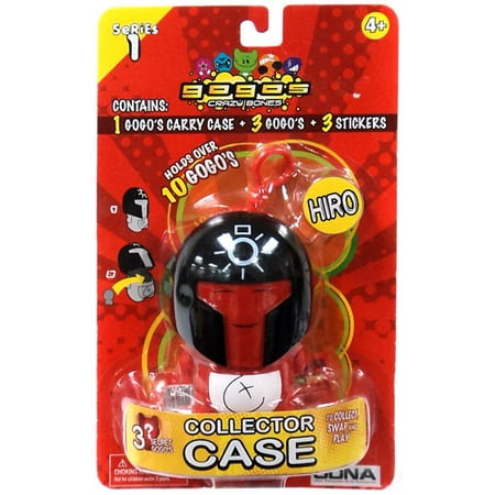 Crazy Bones Gogo's Series 1 Hiro Collector Case (Best Gogo Crazy Bones In The World)