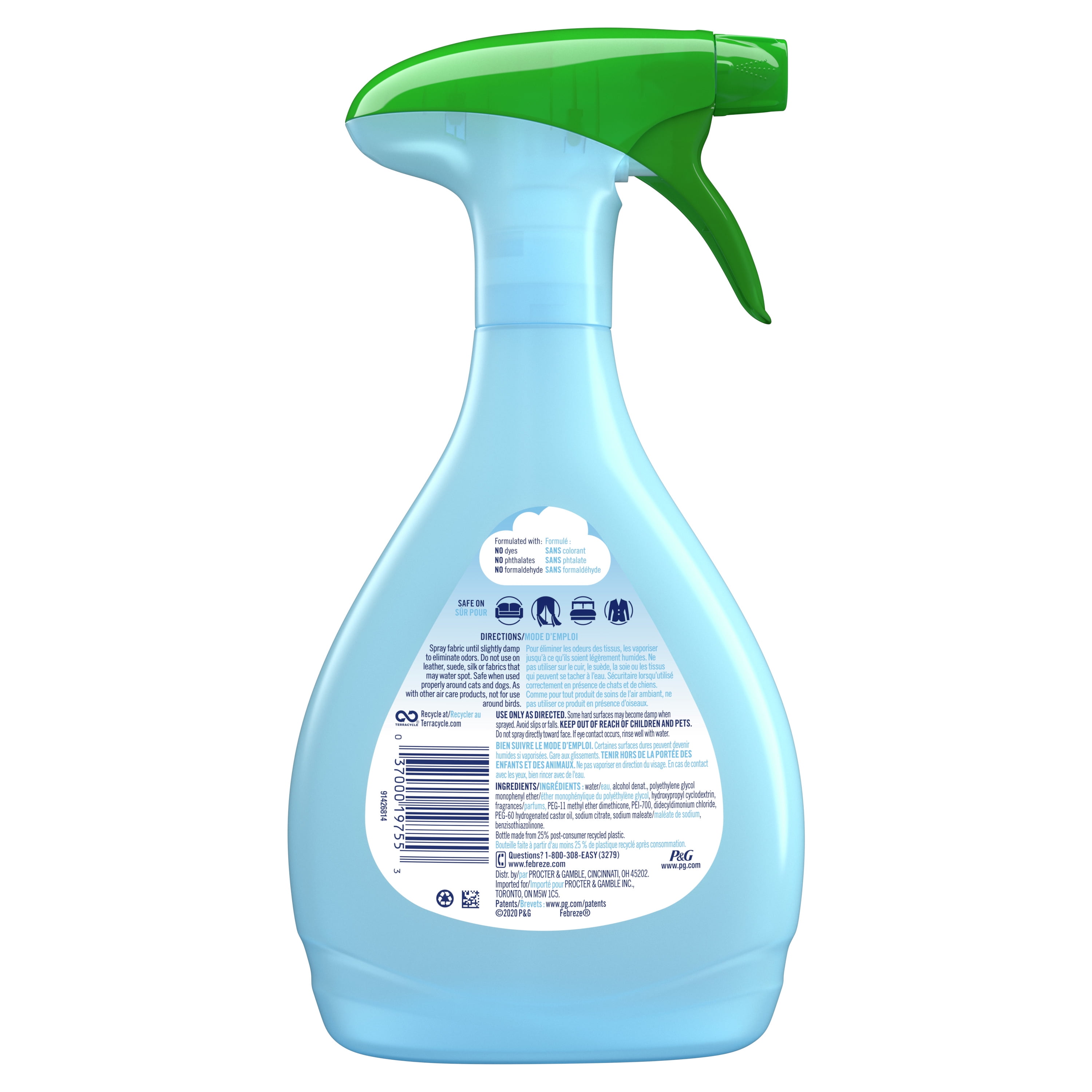 Febreze Odor Eliminating Deodorizer Pet Odor Fighter Fresh Scent 27 oz. Fabric Refresher Spray Walmart