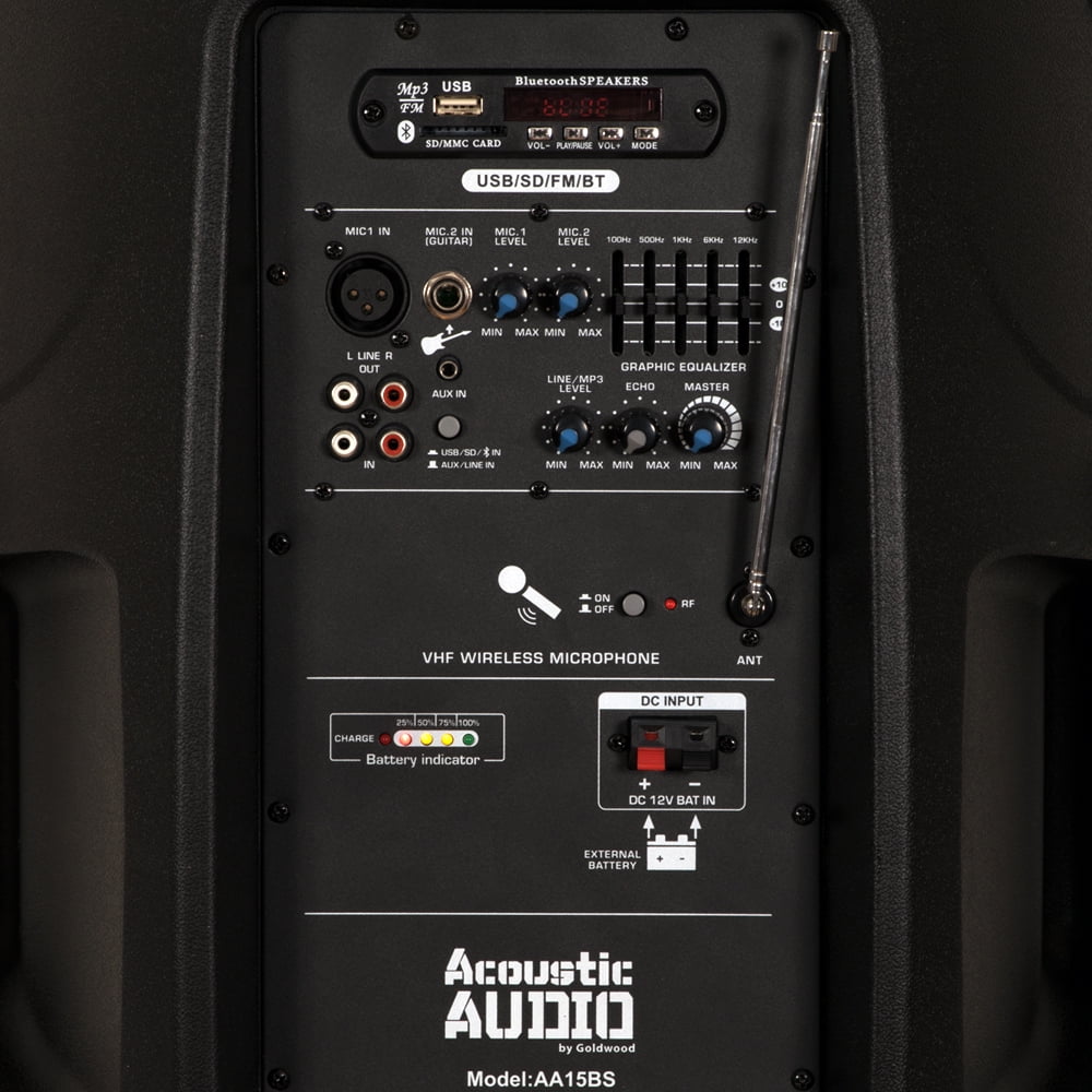 2000 watt powered speakers