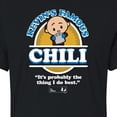 thumbnail image 3 of The Office - Kevins Chili Cute - Juniors Cropped Cotton Blend T-Shirt, 3 of 5