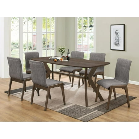 Coaster Company Mcbride Retro Dining Table Warm Brown