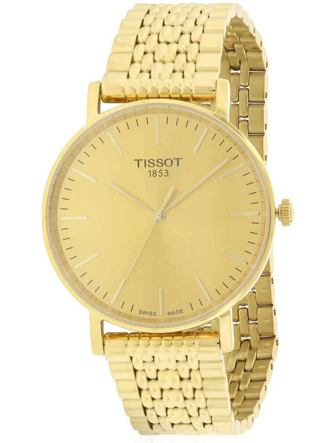 Tissot - Tissot Everytime Medium Gold-Tone Men's Watch, T1094103302100 ...