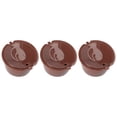 thumbnail image 2 of Refillable Capsule Coffee Filter Set Reusable Cafe Tool Fit for Dolce Gusto Coffee MachineCoffee 51‑100ML, 2 of 8