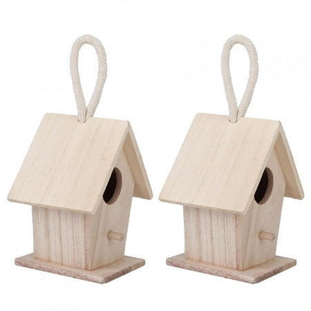 Birdhouse, Beautiful Bird Nests House, Wood Bird House, For Garden Lawn African Parakeet