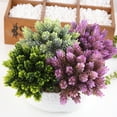 thumbnail image 2 of Unpotted Fake Succulents Assorted Faux Succulent in Different Green Artificial Hanging Succulents Textured Faux Succulent Pick Hanging String of Pearls Plant, 2 of 7