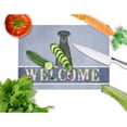 thumbnail image 2 of Caroline's Treasures Standard Schnauzer Black Welcome Glass Cutting Board Large, 2 of 2