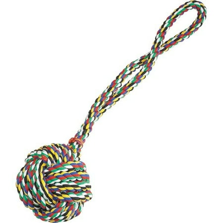 - Zanies Monkeys Fist Knot Rope 17in Mul