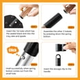 thumbnail image 6 of Dog Poop Cleanup Set 3-Piece Pooper Scooper Tray Rake Spade with Adjustable Long Stainless Handles Bin Easy No-Bend Waste Removal for All Dog Sizes, 6 of 8
