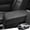 Leather Cover-Flat Black, variant on KBH Center Console Cover for Toyota Tundra 2014-2021, Car Armrest Cushion Pad for Tundra Accessories, Anti-Scratch Leather Middle Console Cover