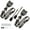 Gray, variant on 2 Set Universal 3pt Adjustable Retractable Lap Suitable for Modification Belts Kit for Go Kart,Club Golf Cart,Van,UTV,VR, Buggies, Minivan,Pickup and Truck (Beige)