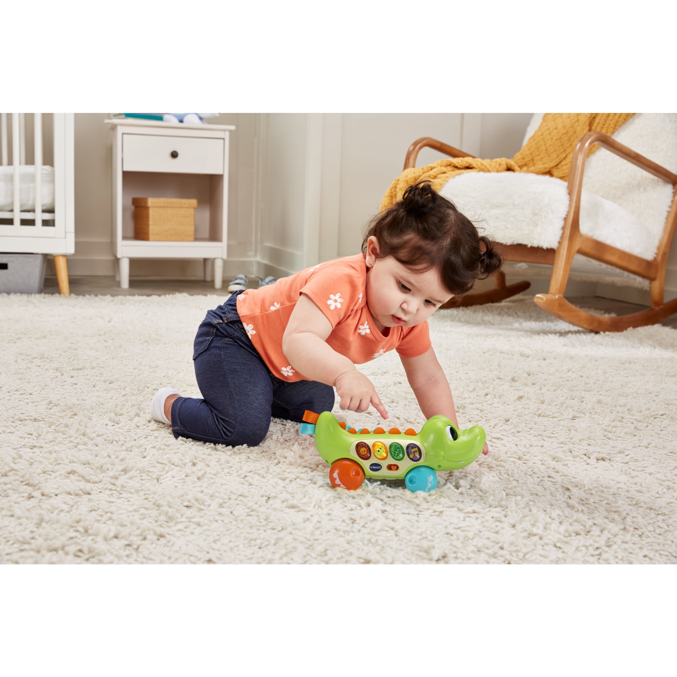 VTech Squishy Spikes Alligator Hard Plastic Soft Plastic Baby and Toddler Toys