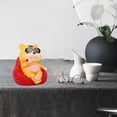 thumbnail image 4 of WLPZXP PETSOLA Chinese New Year Tigers Animal Figurines, Mini Animal Tabletop Sculpture Red, 4 of 9