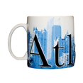 thumbnail image 1 of Americaware SMATL01 Atlanta 18 oz Duo Tone Blue Relief Mug, 1 of 1