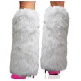 thumbnail image 1 of WHITE FURRY LEG WARMERS, 1 of 2