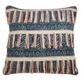 thumbnail image 1 of Saro Lifestyle 3165.BL28SP 28 in. Block Print Embroidered Floor Pillow, Blue, 1 of 1