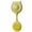Yellow, variant on Byujiro Mini Handheld Portable Suction Cup Fan USB Rechargeable 3 Speed Adjustable Quiet Fan Cute Cat Ear Design Wall-Mounted Fan for Bathroom, Toilet, Desktop & Travel Use