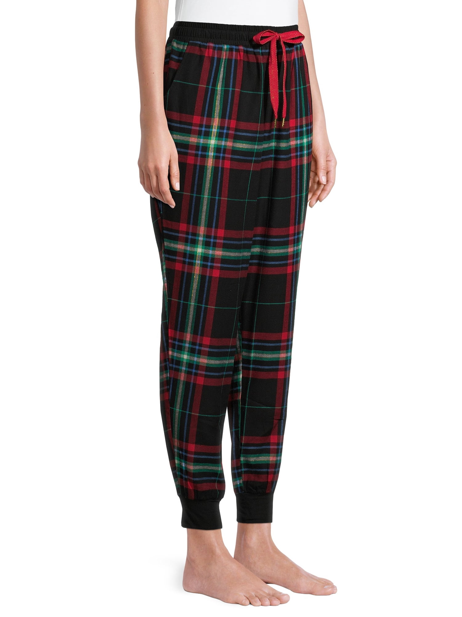 Secret Treasures Women's Plaid Flannel Joggers