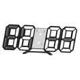 thumbnail image 2 of DOLITY Hanging Clock Tabletop LED Clocks 12/24 for Home Cafe B_White, 2 of 6