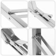 thumbnail image 4 of 2 Pcs Supports Pliables en Acier Inoxydable Supports de Tablette Pliants, 4 of 9
