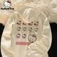 thumbnail image 5 of Sudadera con estampado de Hello Kitty para mujer, suéter de estilo coreano, Kawaii, Sanrio, otoño e invierno, nuevo y cálido, Y2K, 5 of 7