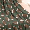 thumbnail image 4 of Football Pattern Blanket,Comfortable Soft Lamb Wool Throw Blanket,All Season,Warm Lightweight Blankets for Sofa Bed Couch Living Room Chair,50"x60", 4 of 4