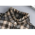 thumbnail image 4 of Camicover  Plaid Dickey Collar Detachable Half Shirt Blouse Collar Fake False Collar for Women Girl, 4 of 9