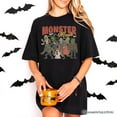 thumbnail image 6 of Vintage Monster Mash T-Shirt, Retro Halloween Friends Tee, 6 of 8