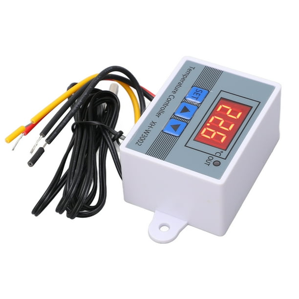 Controlador De Temperatura De Pantalla Digital Inteligente De Microcomputadores Controlador De Temperatura Digital Con Sonda De 1 Metro Para Incubadoras De Sistemas De Aire