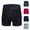 Black#1, variant on GERsome Men's Boxer Briefs Soft Cotton Underwear Boxers for Men Moisture-Wicking Lightweight Underwear (S-XXL)