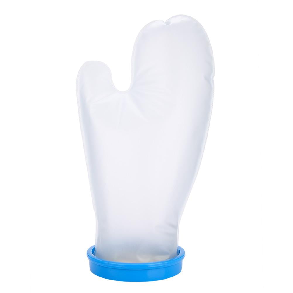 Tebru Cast Protector, Waterproof Cast Bandage Protector Wound Fracture Hand Cover for Shower Adult, Hand Cast