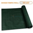 thumbnail image 1 of TANG Sunshades Depot 16' x 33' Shade Cloth 180 GSM HDPE Dark Green Fabric Roll Up to 95% Blockage UV Resistant Mesh Net, 1 of 5