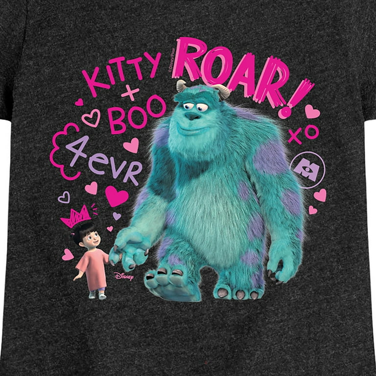 Monsters Inc. - Kitty And Boo 4 Evr - Toddler & Youth Girls Short Sleeve  Graphic T-Shirt - Walmart.com