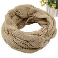 thumbnail image 4 of POETANCE On Womens Winter Scarf Scarf Loop Padded Scarf Bib Woolen Winter Knit Warmth Circle Womens Scarf Fashion Scarfs for Women At A Loss, 4 of 9