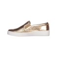 thumbnail image 3 of Womens MICHAEL Michael Kors MK Signature Keaton Slip On Sneakers, Gold Lasered, 3 of 5