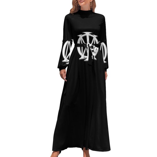 Vestido largo brillante de Pole Dream, vestido de verano para mujer, vestidos de manga larga de moda 2024, vestido largo de verano para mujer, ropa para mujer