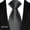 RU-O12, variant on Durable and Elegant Men's Classic Tie Single Pack, Constructed from Silk Polyester Fabric Showcasing a Refined Jacquard Woven Stripe Design for Various Formal Settings