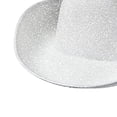thumbnail image 5 of Cowboy Hat Blinking Wo Denim Hat Cowgirl Hat Western Cowboy Hat Fashion Wo Sparkly Blinking Denim Hat Sun Hat Princess Bridal Cowgirl Hat Western Hat for Carnival Accessories White, 5 of 8