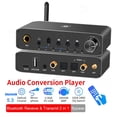 thumbnail image 1 of DA310D V5.3 Receiver Transmitter Coaxial Optical Bypass Digital To Analog Audio Converter Aux Jack PC-USB AUX Multi-mode Input, 1 of 9
