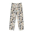 thumbnail image 2 of Vsdgher Cute Cats Print Mens Pajama Pants Sleep & Lounge Pants, PJ Bottoms With elastic waistb and Pockets, 2 of 5